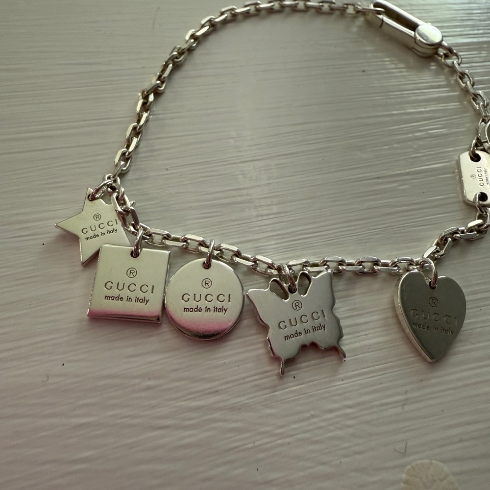 Gucci Silver Charm Bracelet - Picture 3 of 6